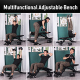 Adjustable Foldable Workout Exercise Dumbbell Bench for Home Gym