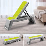 Adjustable Dumbbell Bench Multifunctional Aerobic Deck Workout Weight Fitness for Home Gym