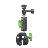 Photoys Flexible Action Camera Mounting Bracket with Crab Clamp