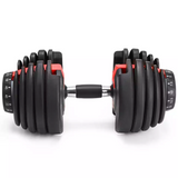 Quick Adjustable Dumbbells Set – 52.5 lbs Pair for Strength Training & Home Workouts