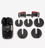 Quick Adjustable Dumbbells Set – 52.5 lbs Pair for Strength Training & Home Workouts
