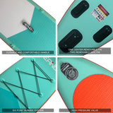 Inflatable Sup 3.05 m (10 ft.) Stand-up Paddle Board RX-001