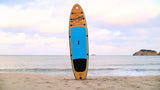 Wood Style Sup Inflatable 3.35 m (11 ft.) Stand-up Paddle Board TS-002N
