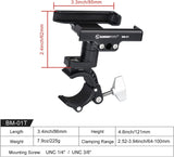 Sunwayfoto BM-01T Mobile Phone Bicycle Motorcycle Mounting Clamp Aluminum