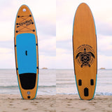 Wood Style Sup Inflatable 3.35 m (11 ft.) Stand-up Paddle Board TS-002N